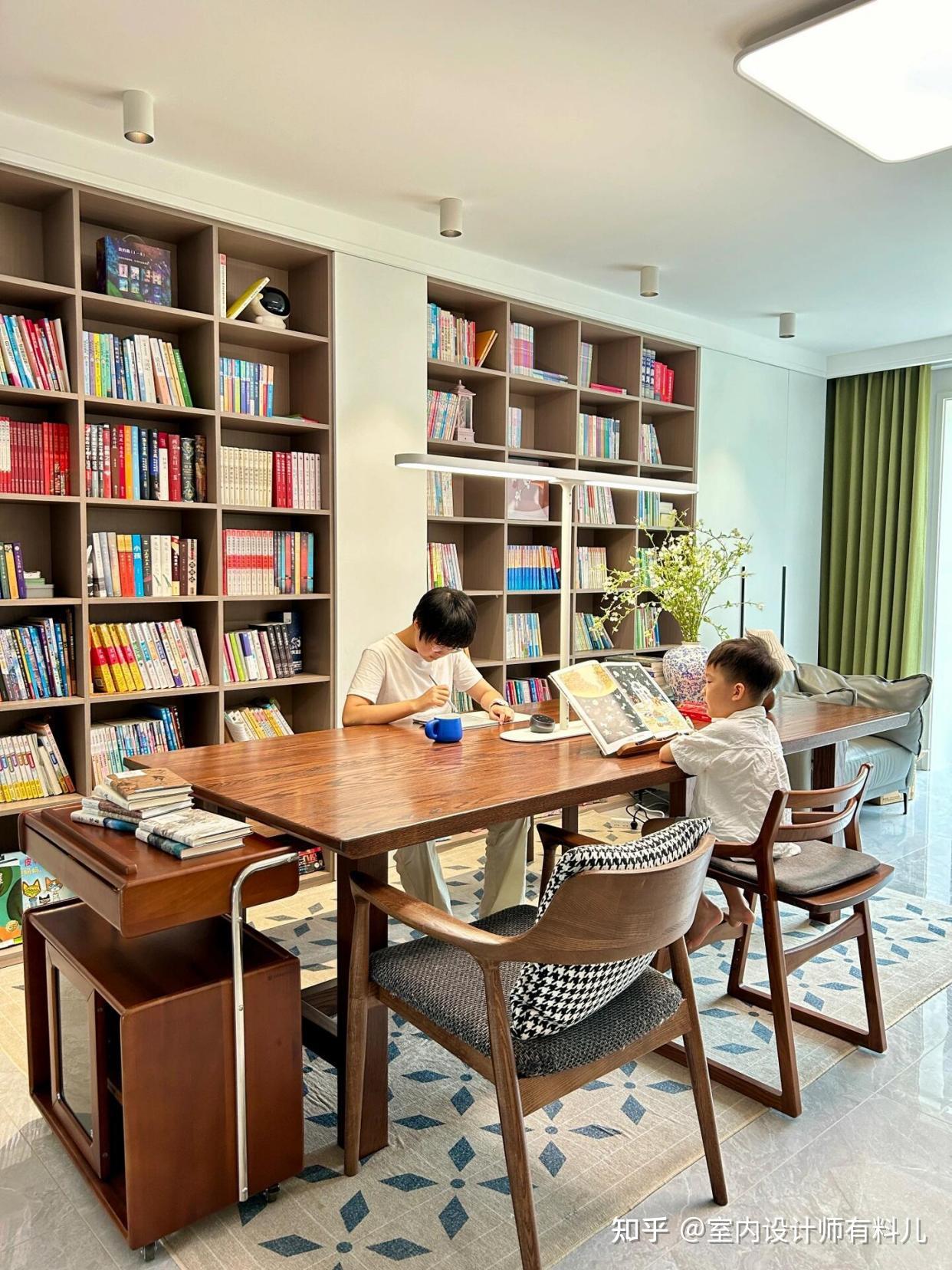 新家入住一年,我发现最不后悔的就是客厅改书房,真是越住越喜欢 - 知乎