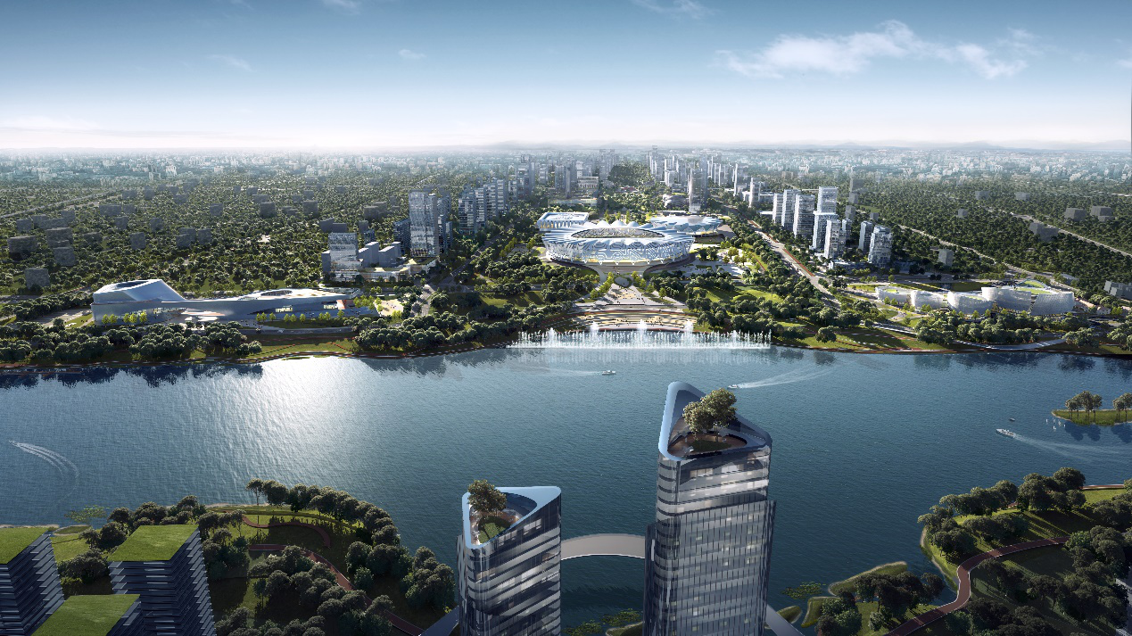 同台西安格局,对望中国远见,融创望江府重磅发布