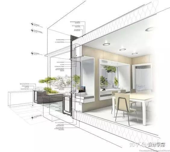 设计师必备 | 精选建筑细部构造表达20例 - 知乎