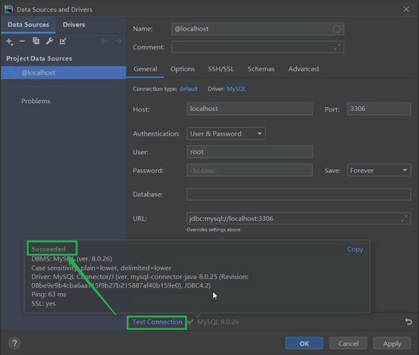  mysql datagrip 
