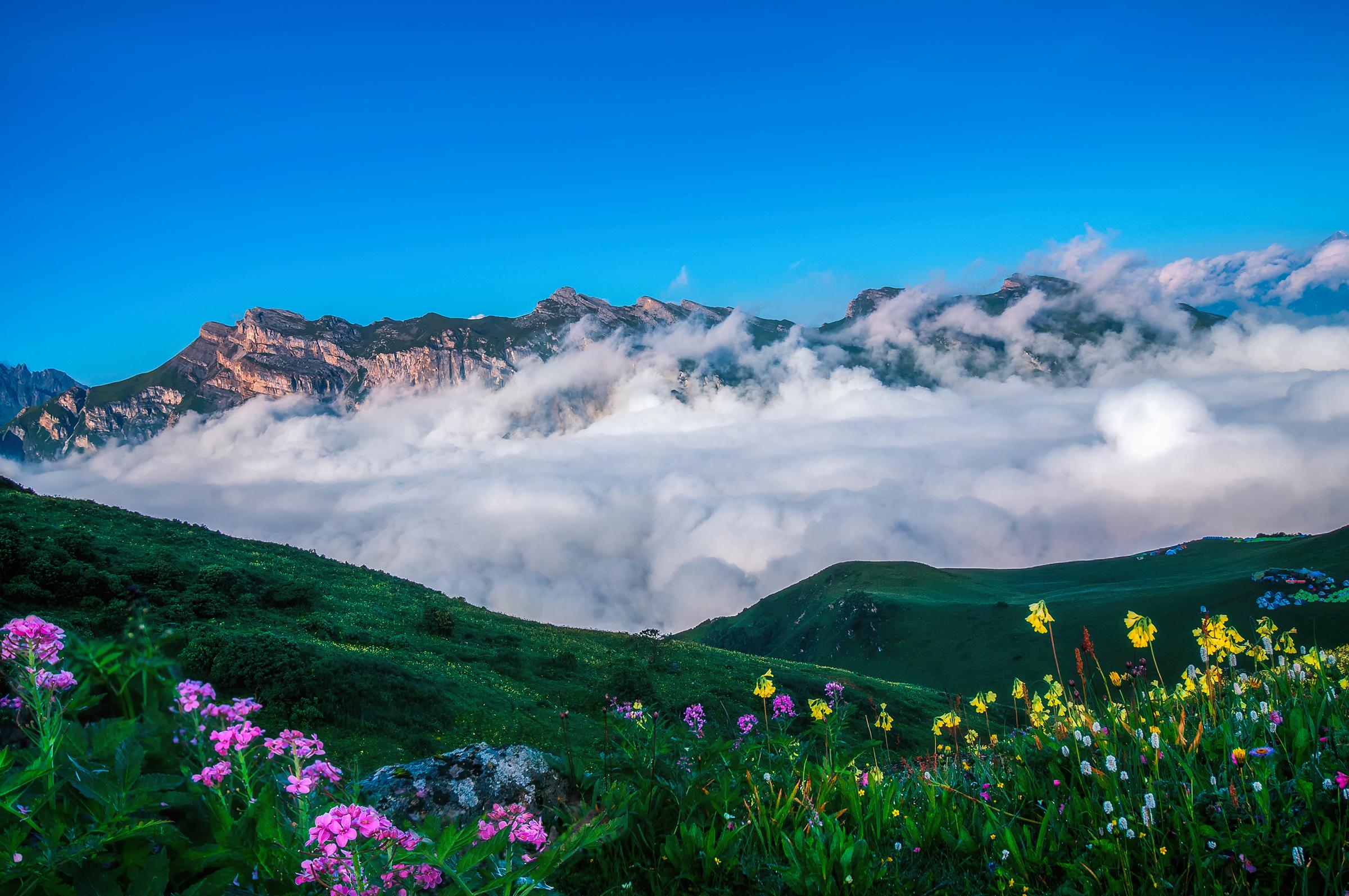 茂县九顶山风景区图片