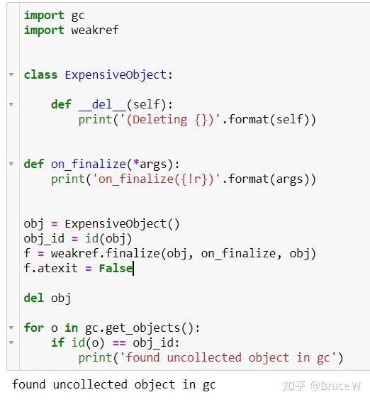 PyMOTW学习笔记-weakref - 知乎