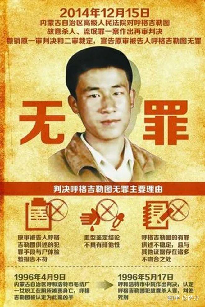 没证据为什么可以将嫌疑人枪毙?2014年12月15日呼格吉勒图案平反