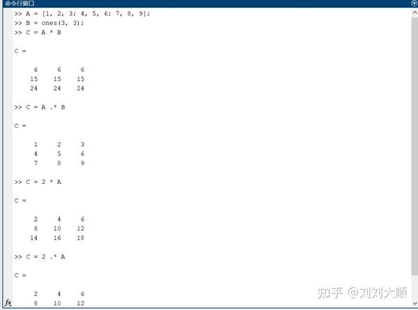 Matlab 基础操作 - 知乎