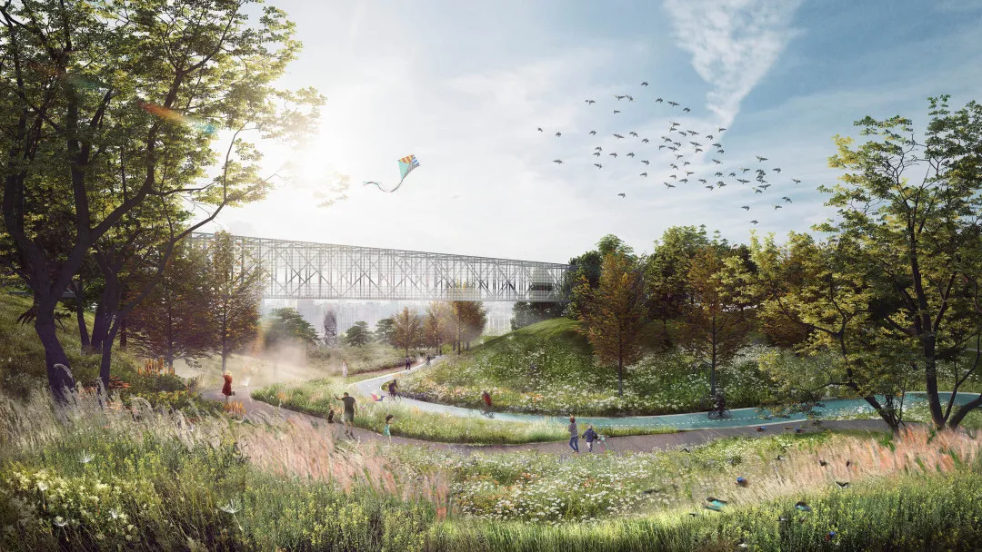 多边合作模式下的上海三林楔形生态绿地设计