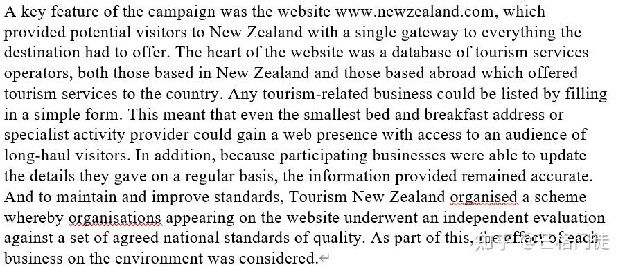 case study new zealand website