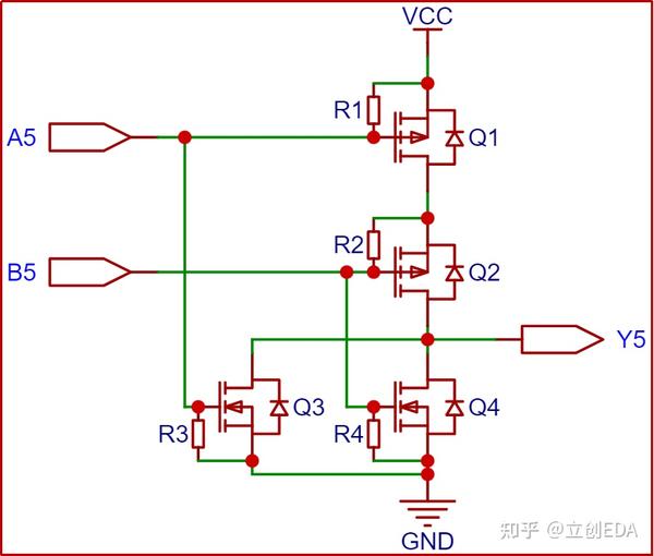 数字电路：用三极管搭建数字逻辑门电路 - 知乎