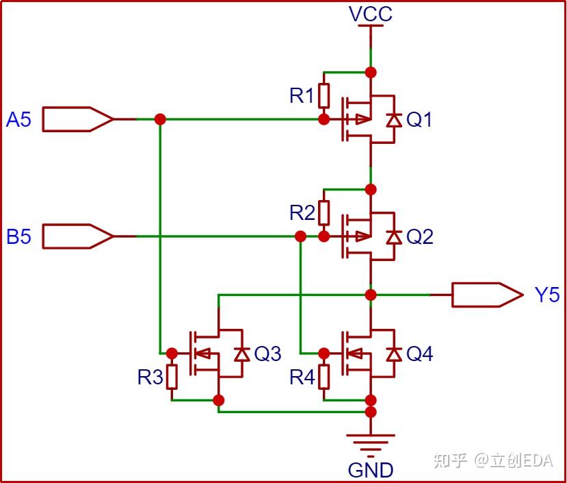 数字电路:用三极管搭建数字逻辑门电路 - 知乎