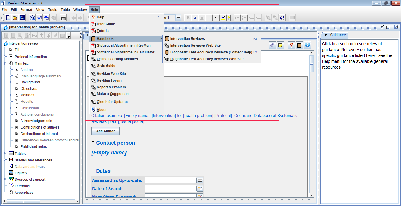 revman 5 meta-regression