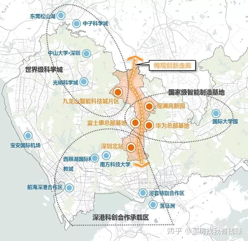 深圳宣布中部扩容:6座新城,80平方公里,大湾区最具革命性的增长极来了