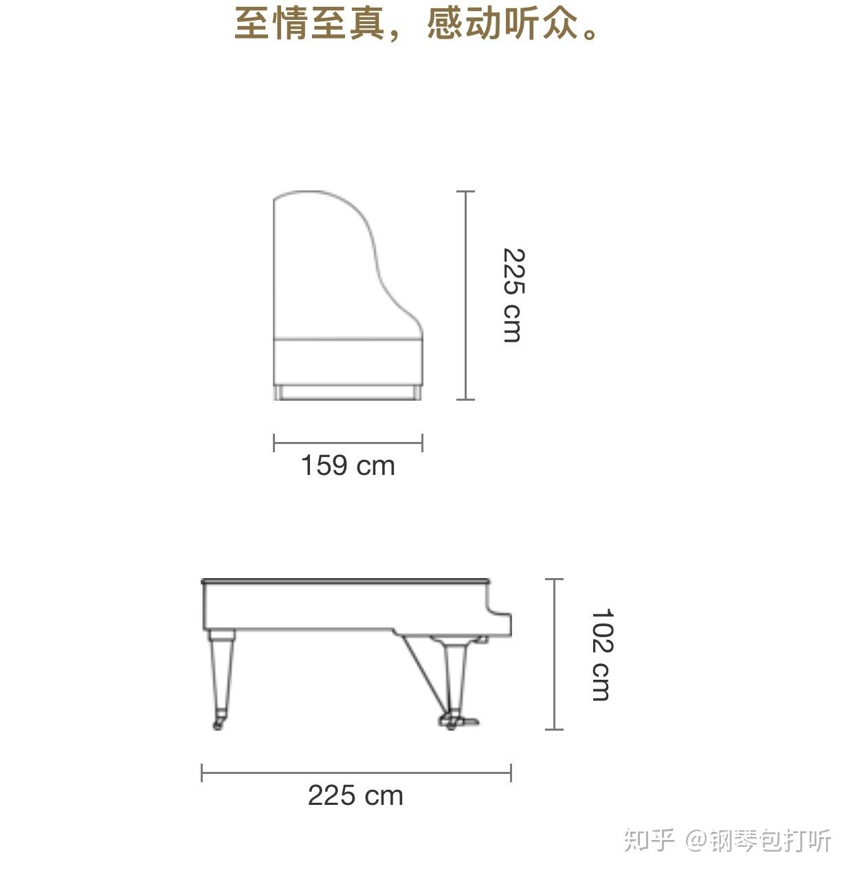 三角钢琴平面图图片