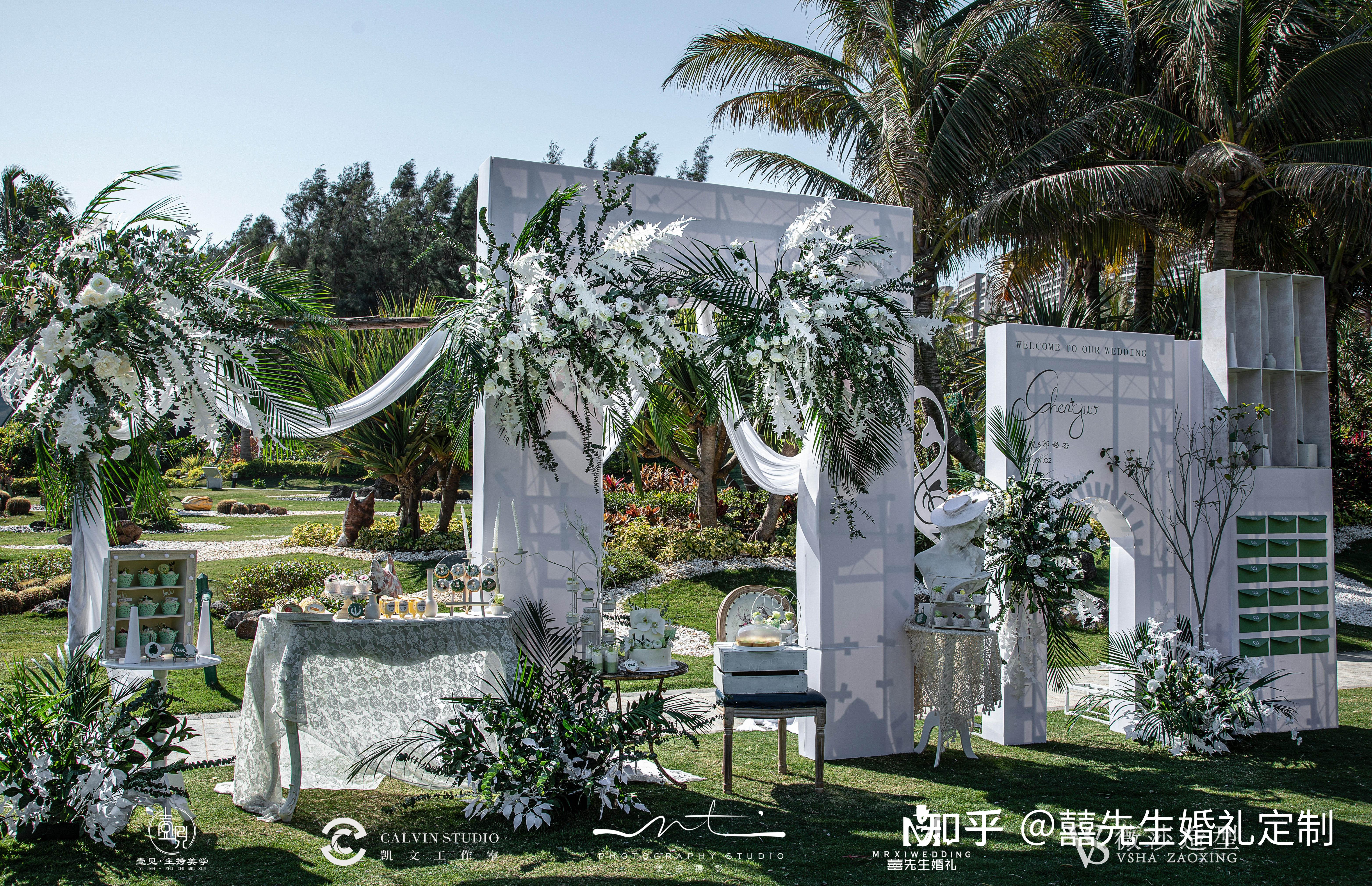 婚礼案例海边户外婚礼