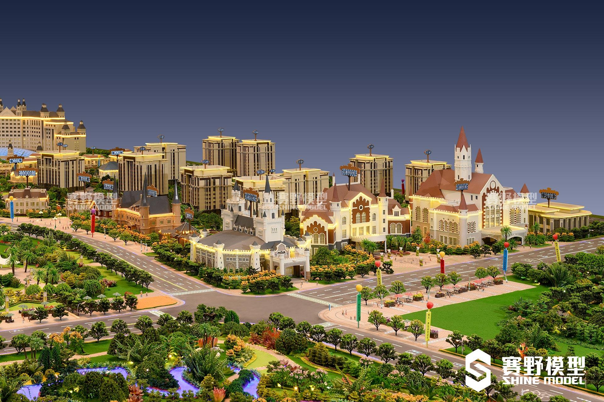 大型文旅沙盘模型合辑二