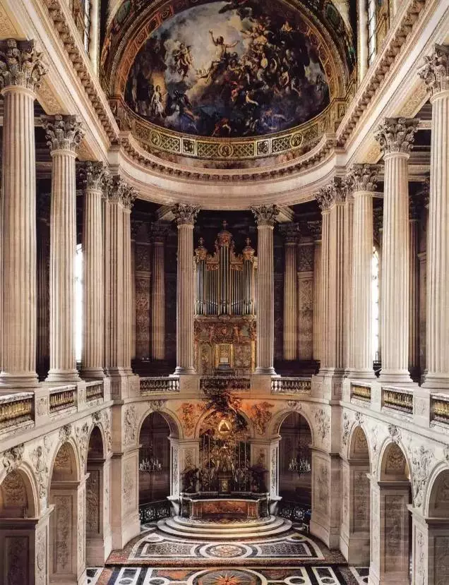 巴洛克奢华的法国王室宫廷