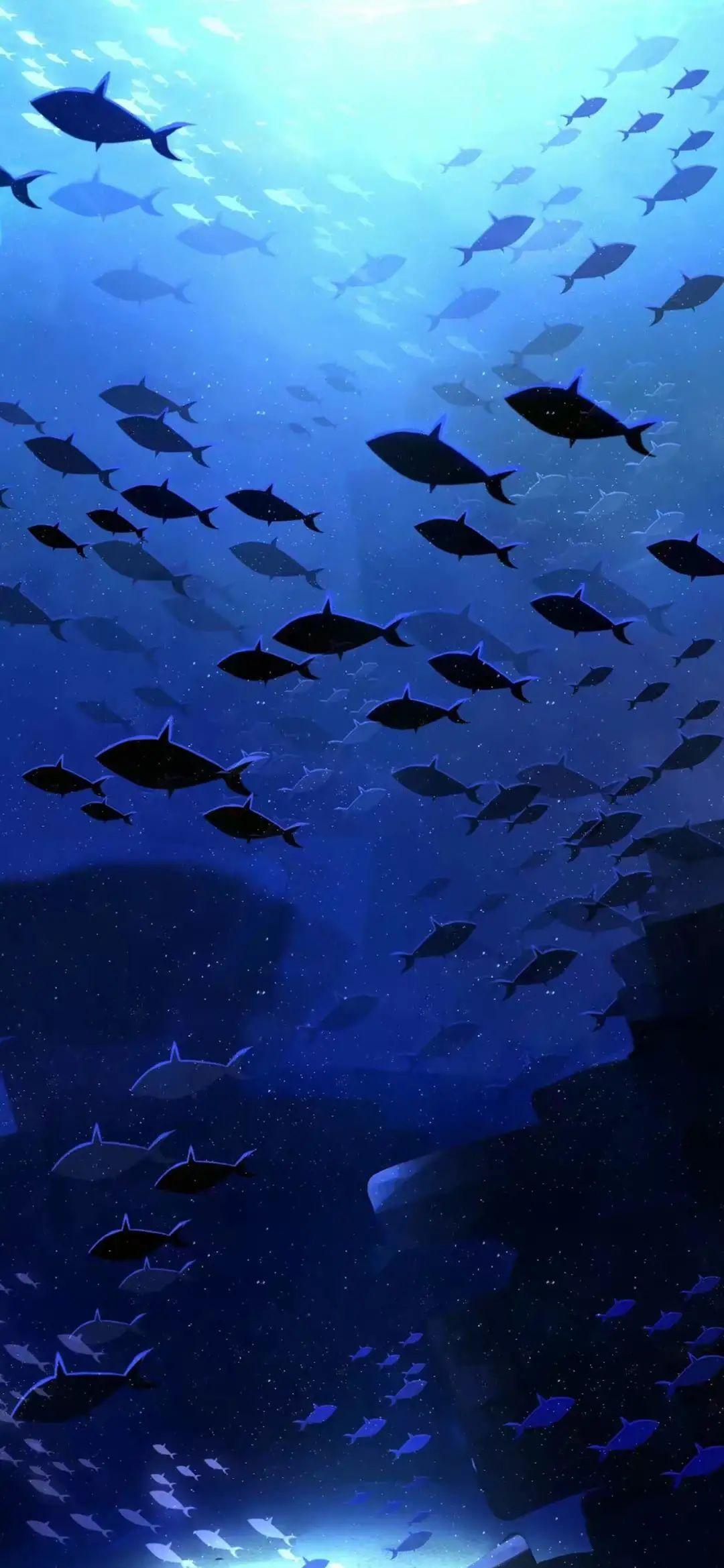 有哪些好看到爆的蓝色系壁纸? - 知乎