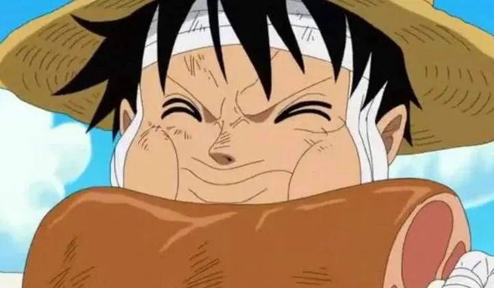 路飞吃的肉,尤其那个大棒骨,啃一口全是肉肉肉肉肉~01,pork bone