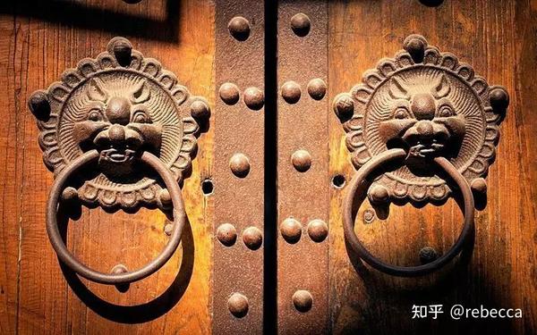 中华豪门—传统建筑中的门文化—门环 - 知乎