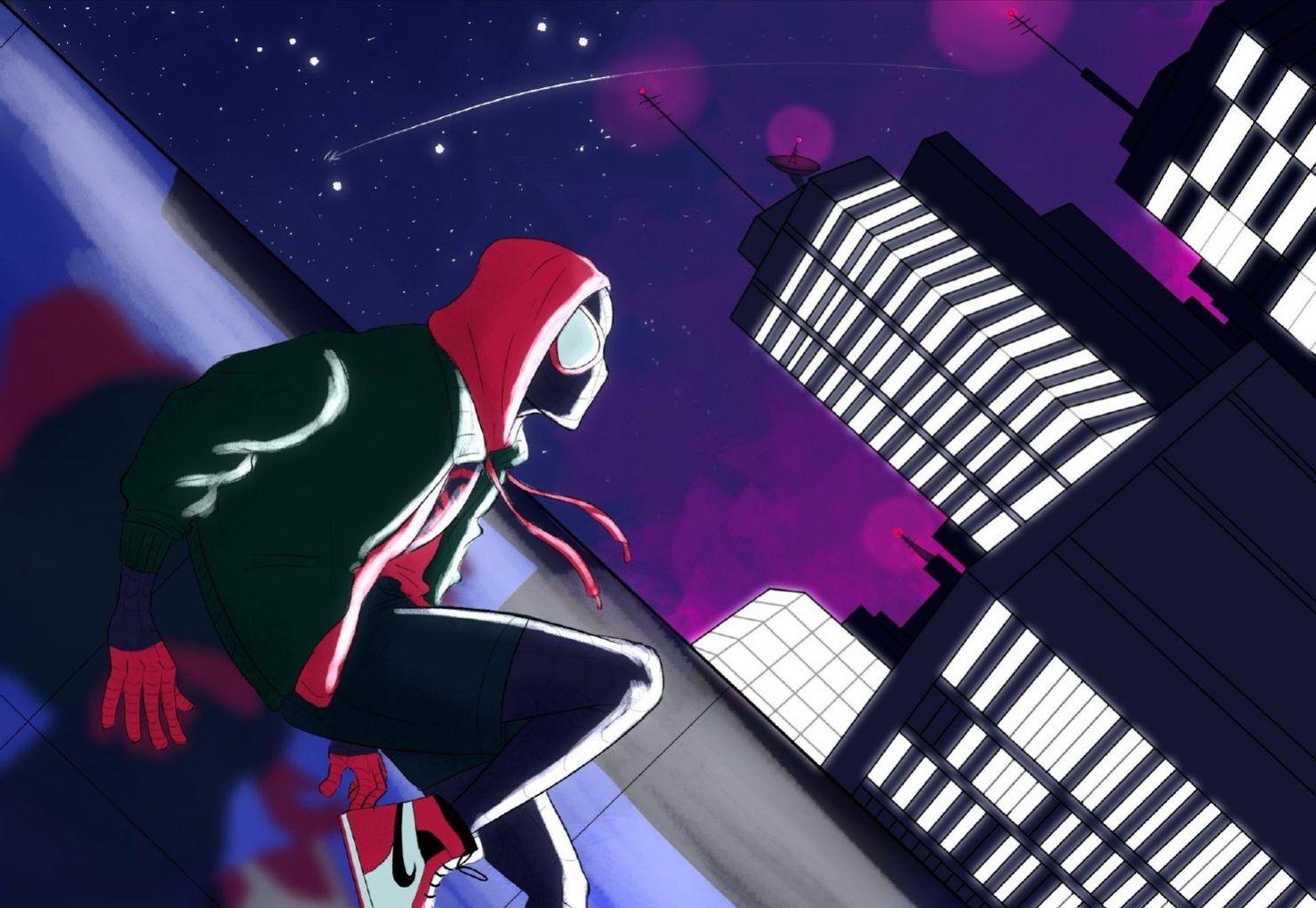 有没有《蜘蛛侠：平行宇宙》的壁纸？ 知乎