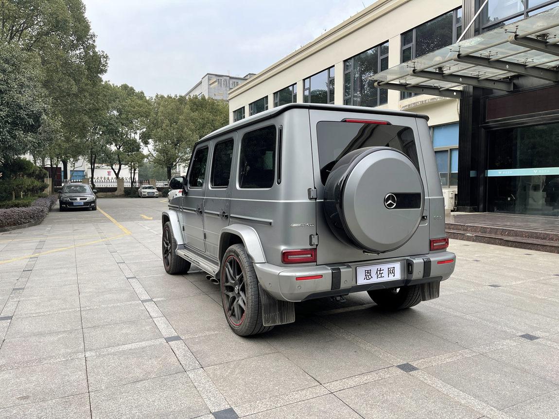 海外归来的大g忠实玩家奔驰g63amg先行特别版交付深圳客户
