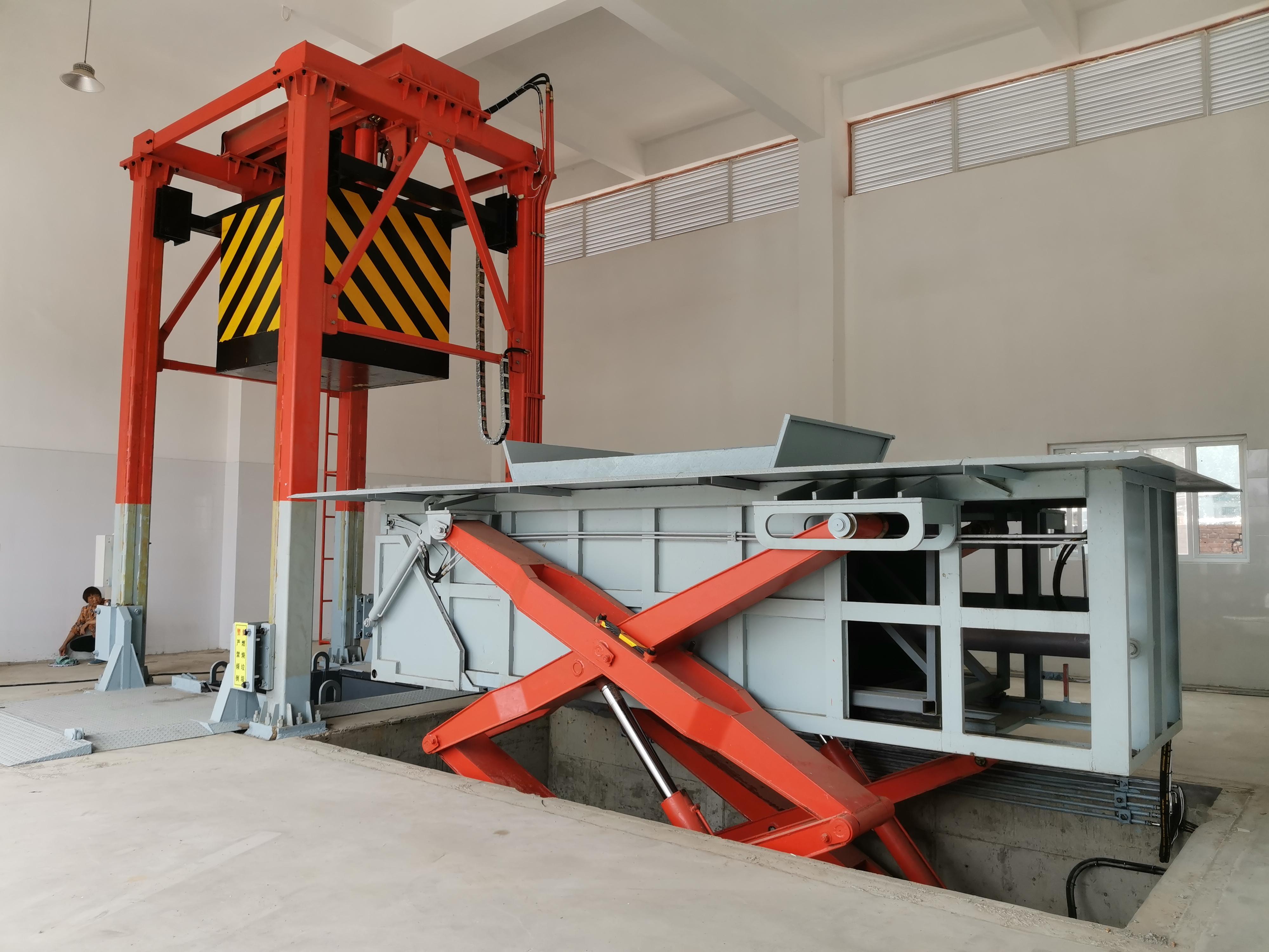 地埋式垂直垃圾压缩机怎么操作的