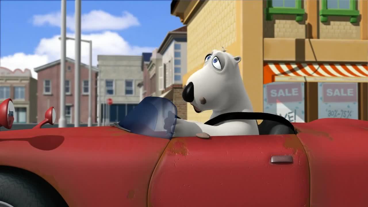 倒霉熊 冰山倒了