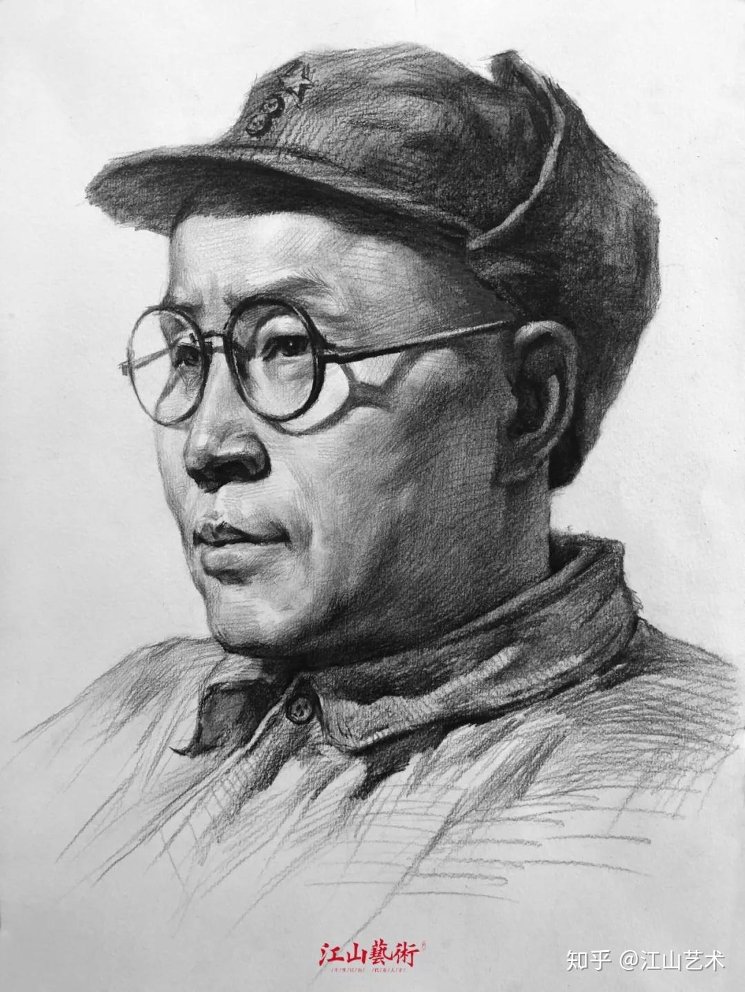 江山画室干货丨预测素描考题——军人头像,名师高分卷讲解视频!