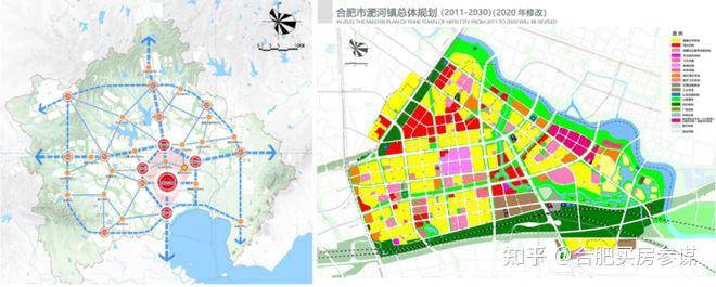 合肥淝河新中心规划图片