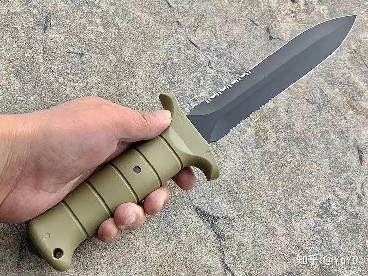 索林根825243infantryknife沙色双锋半齿英国步兵刀