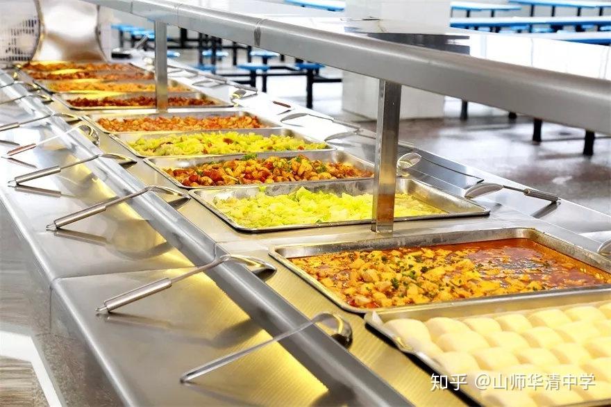 所有人这才是真正的华清中学食堂