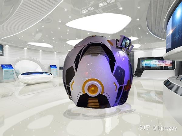 太空舱银行未来风设计方案