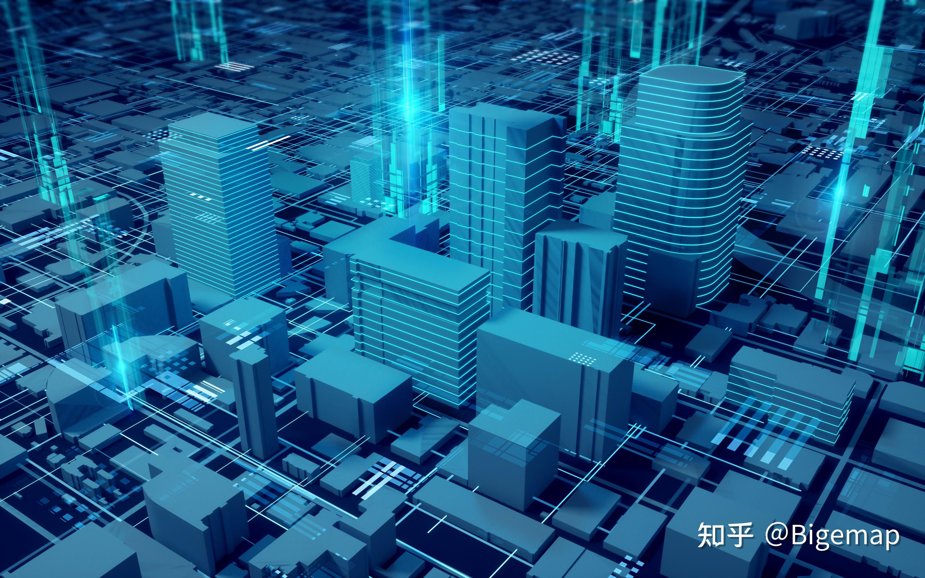 厉害了全场景仿真智慧城市支撑数字孪生平台的三大巨头gisoffice边缘