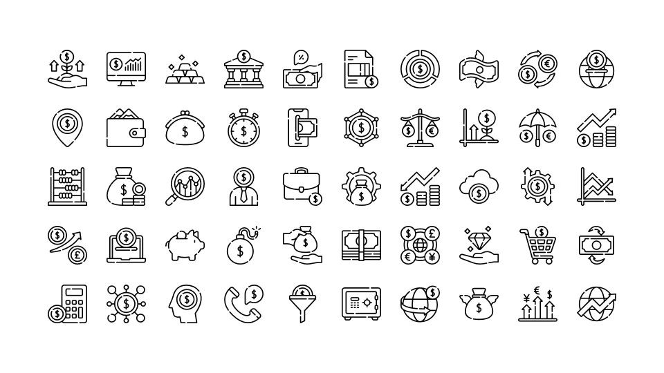 线性图标在ppt中的使用与拓展