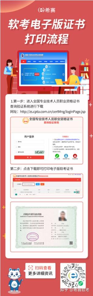 2023年11月软考电子版证书已上线！ - 知乎