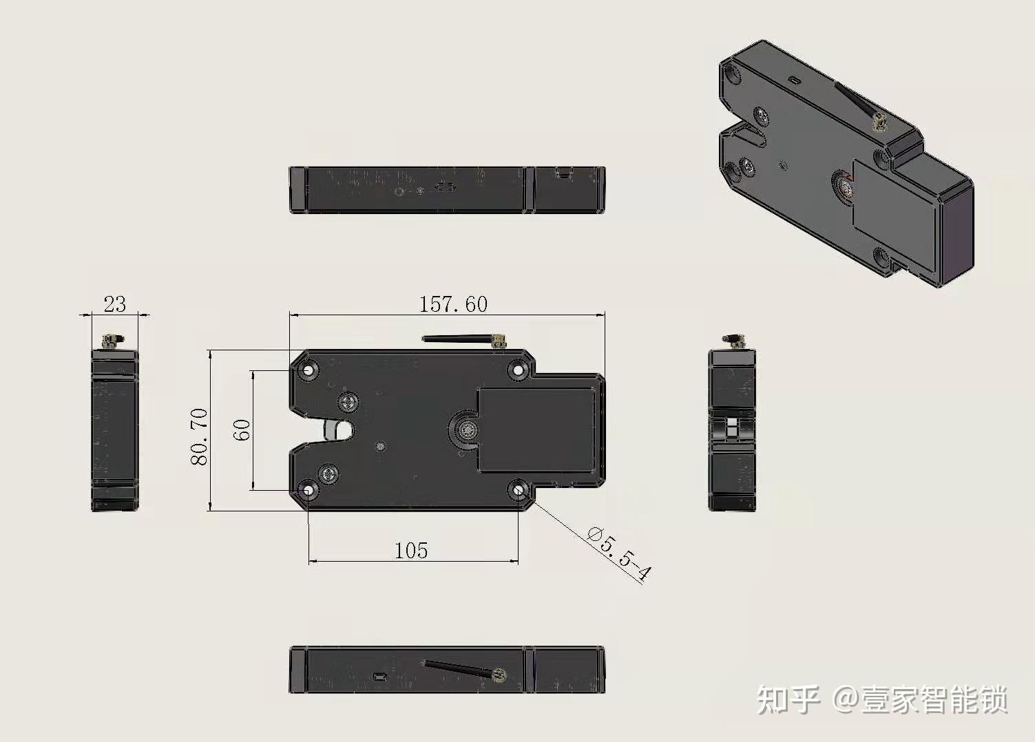 卡扣式nb蓝牙锁,8000mah锂锰电池,更长续航待机时间,结构兼容性更好
