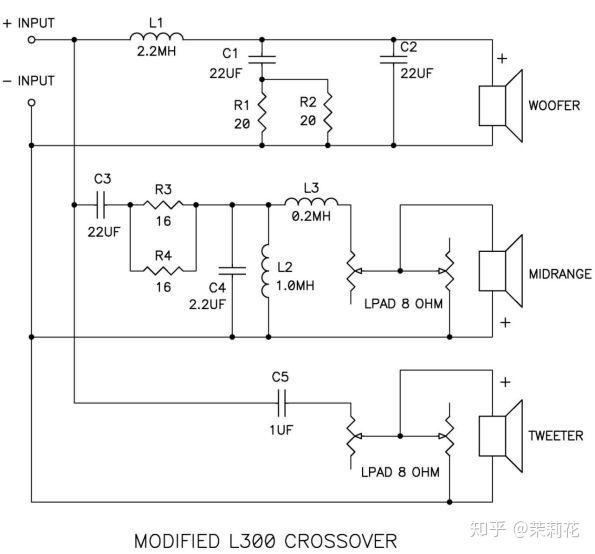 重低音分频器制作图纸图片