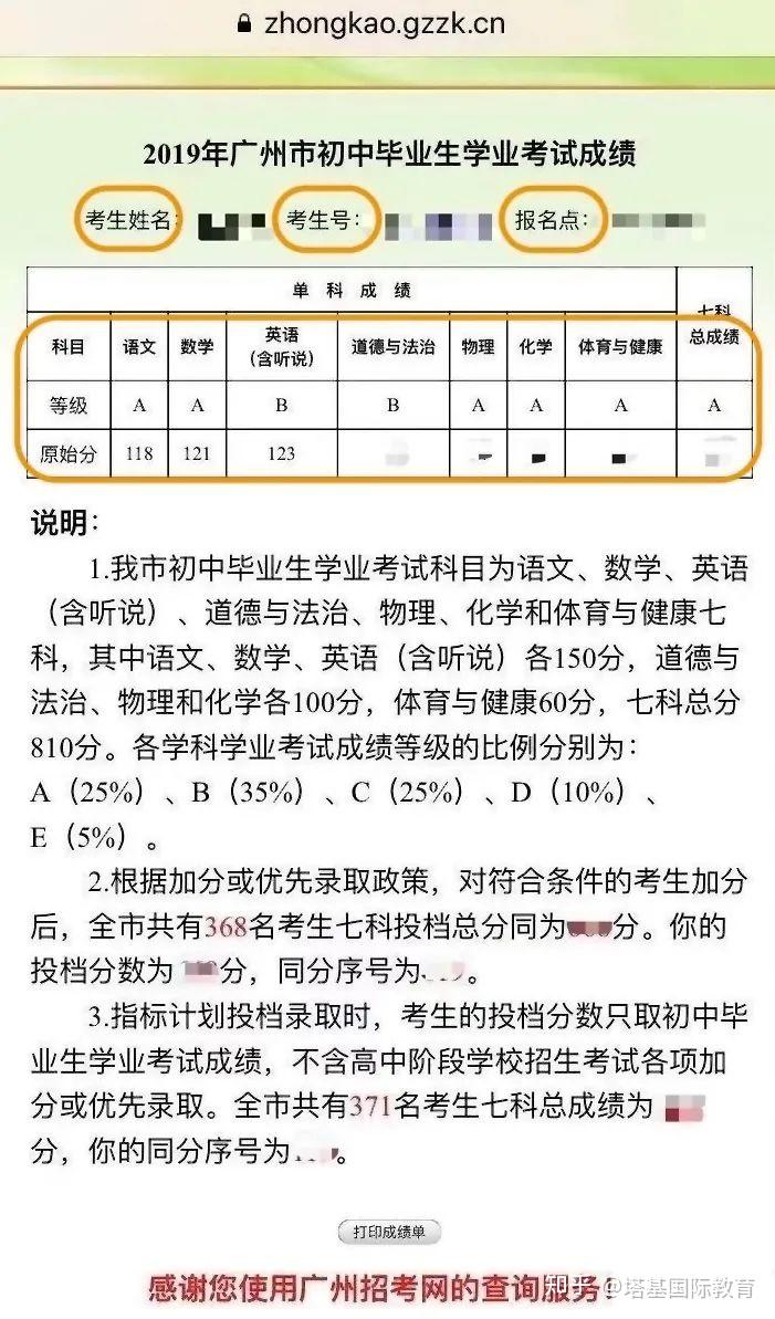 華附國際部廣外apal等6所國際部發布2021中考成績遞交通知