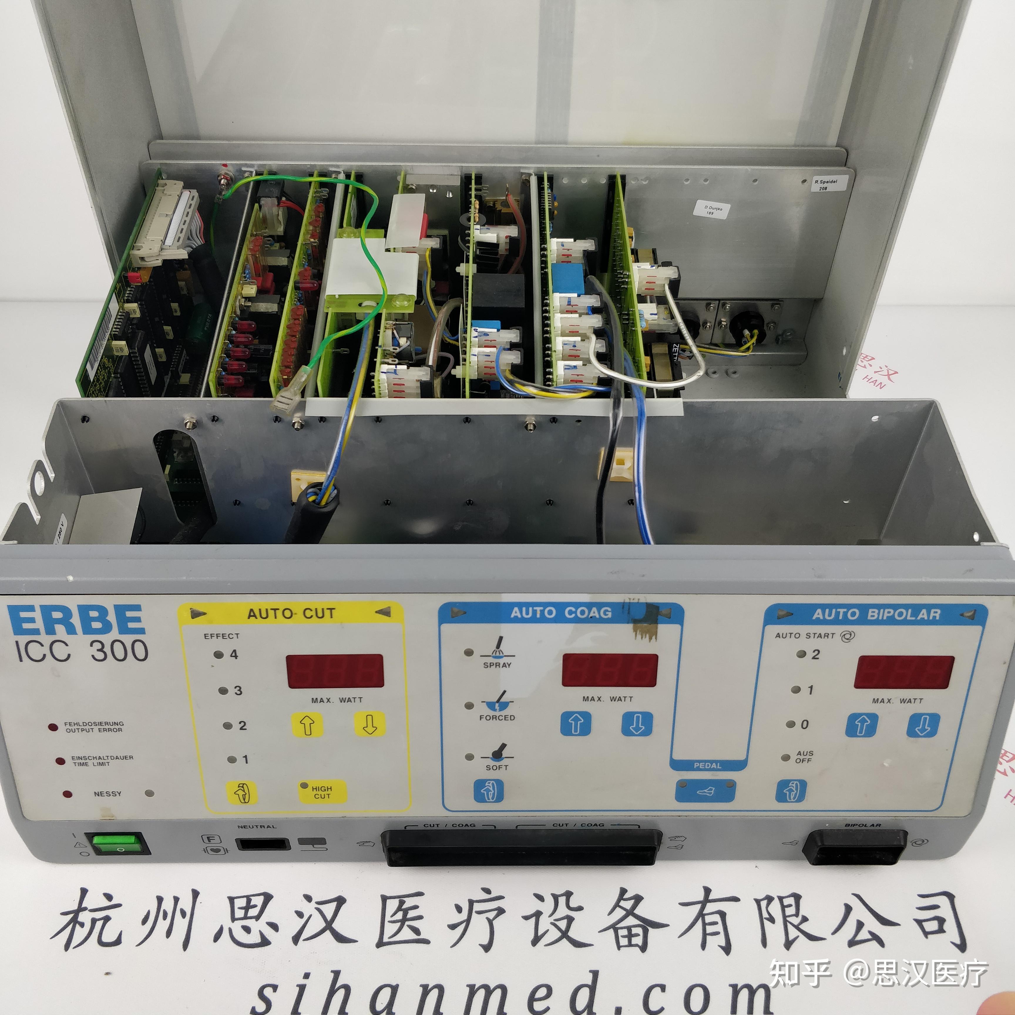 erbe爱尔博 icc 300e型高频电刀故障维修 - 知乎
