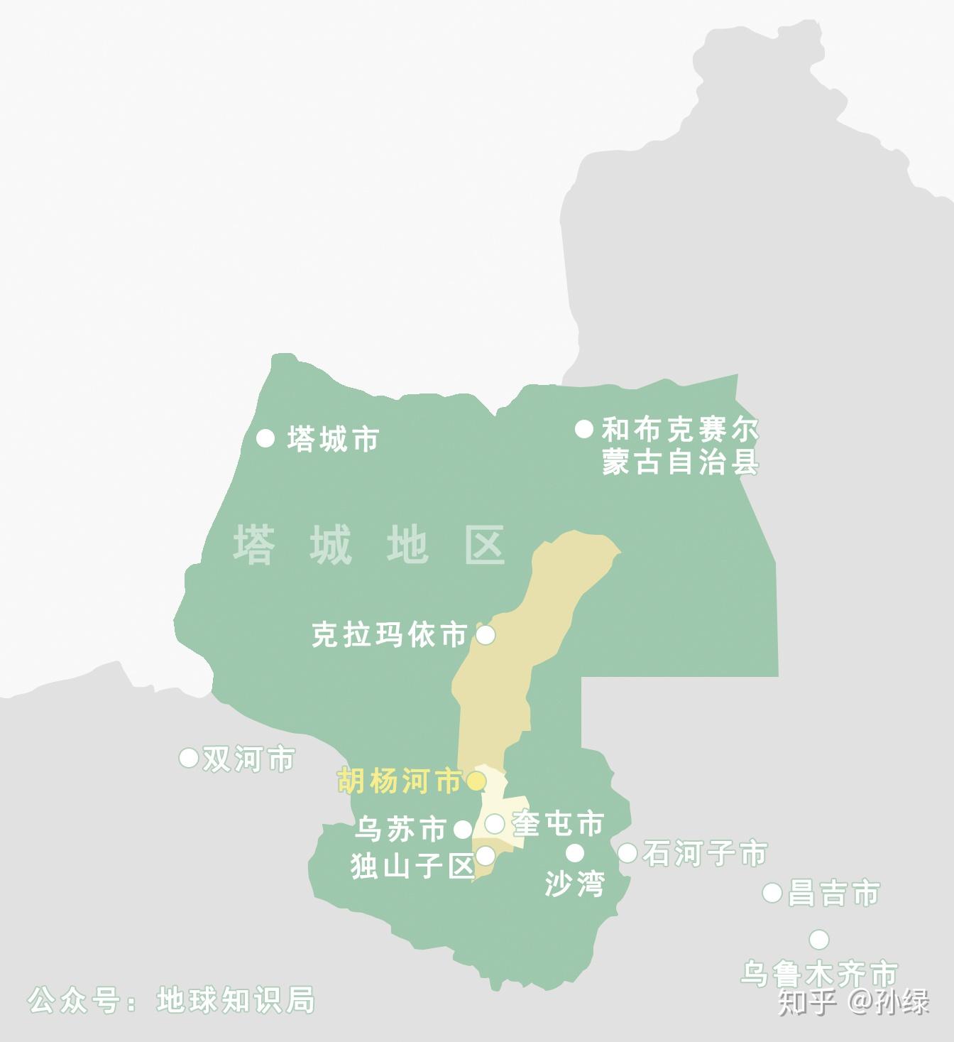 刚刚，新疆又多了一座兵团城市 ｜ 地球知识局 知乎