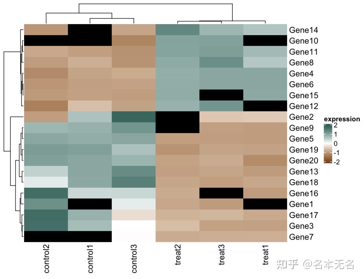 R 数据可视化 —— 聚类热图 Complexheatmap一 知乎