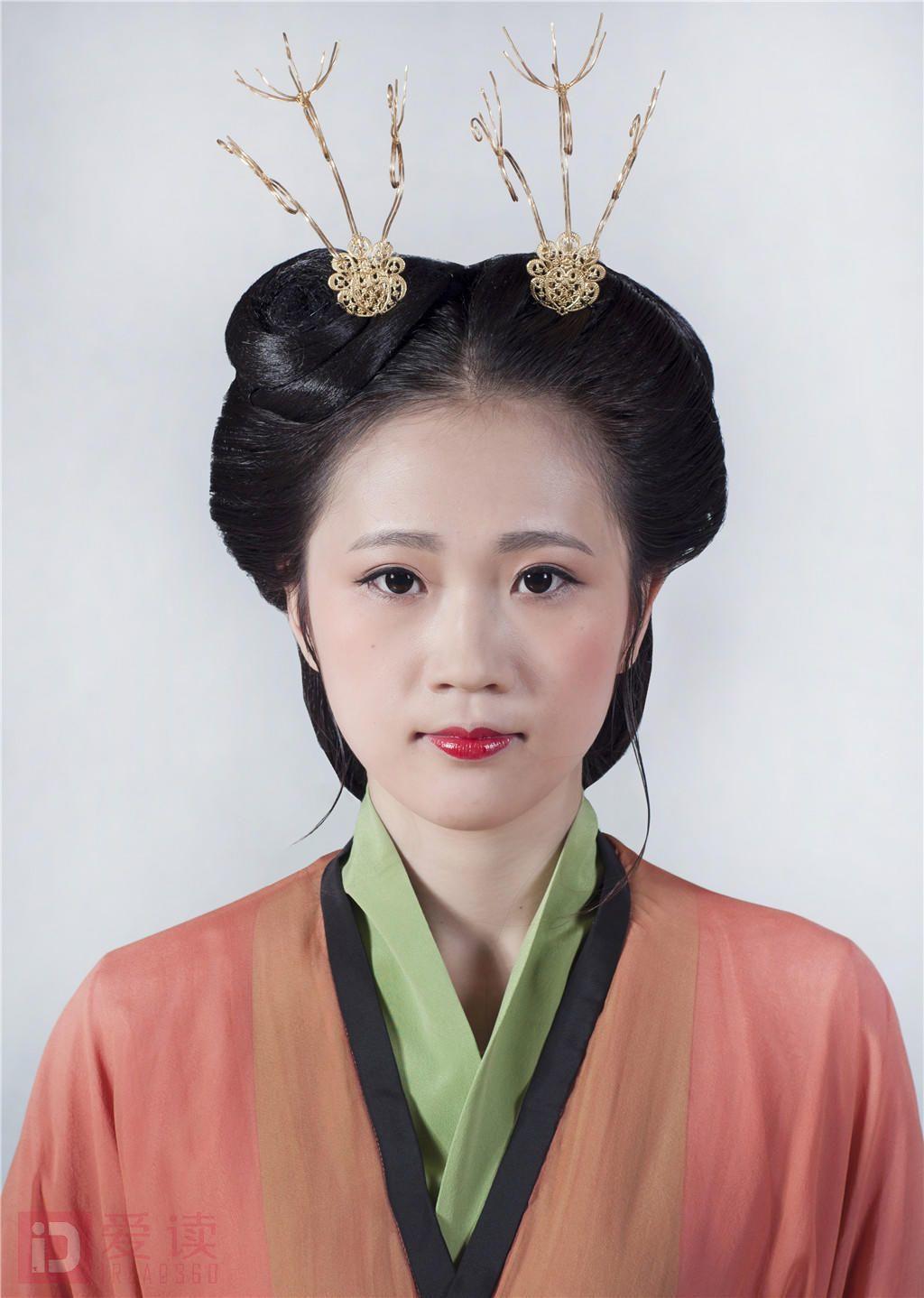 古装影视发型之东汉贵族女子造型(一)