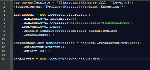 Asp Net Core 集成测试中通过serilog 向控制台输出日志 知乎 Asp Net Core 集成测试中通过serilog 向控制台输出日志 知乎