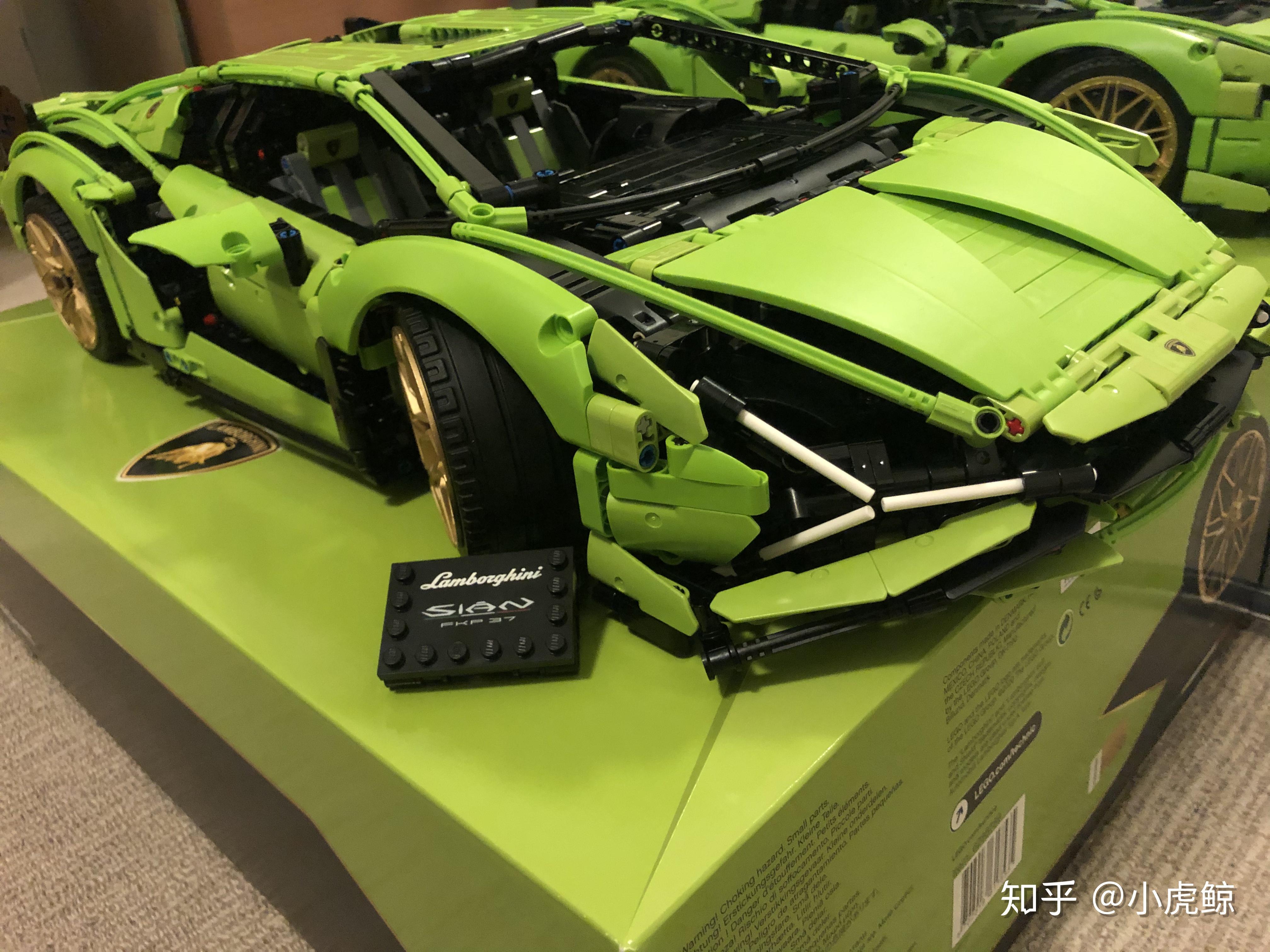 lego42115蘭博基尼lamborghinisianfkp37開箱曬圖拼搭感受