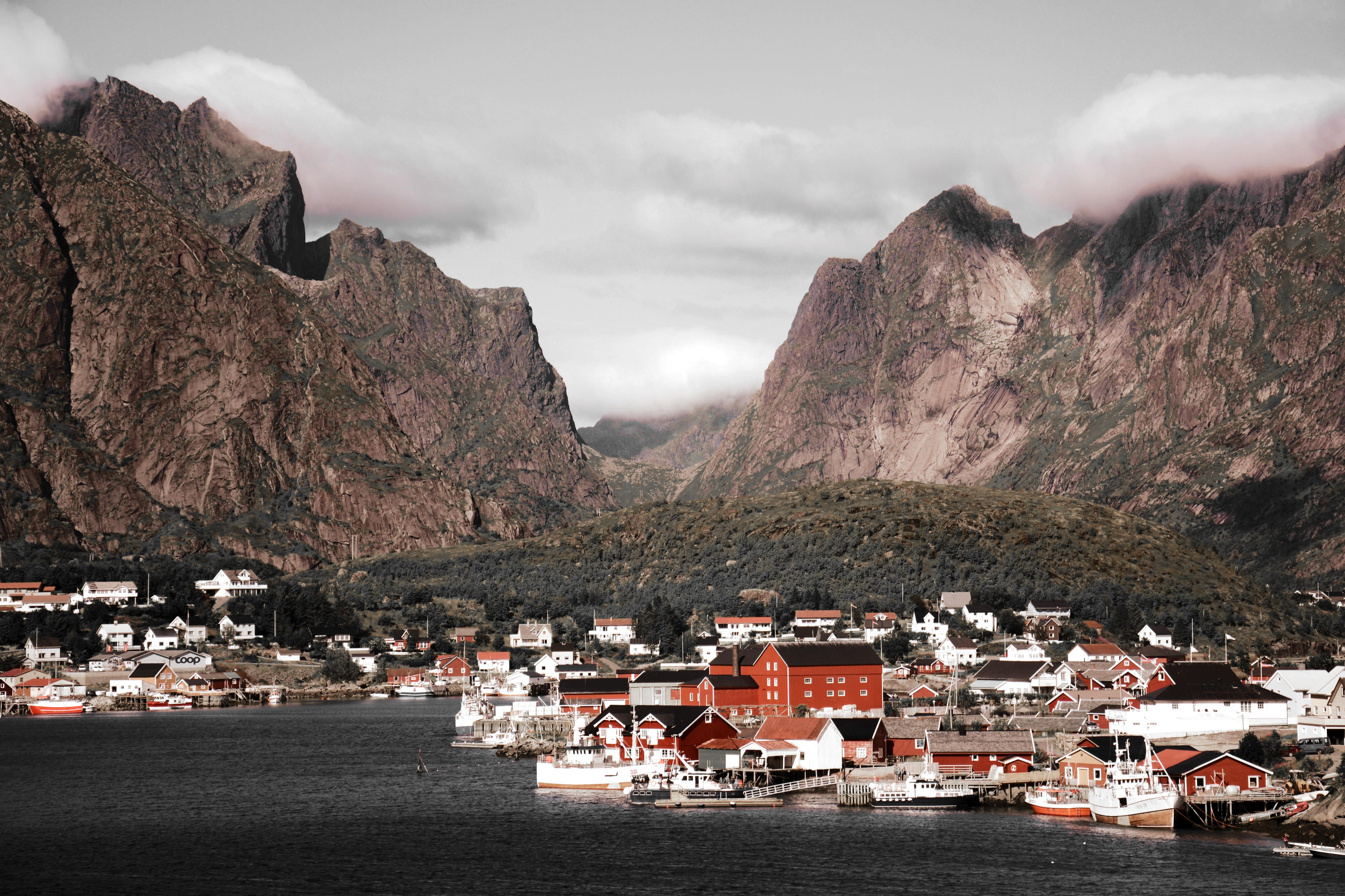 挪威印象 挂在天际的壮丽画面_手机新浪网