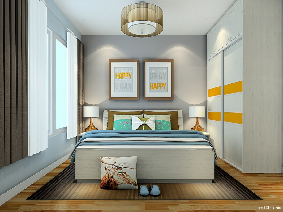 二十平米左右的卧室有哪些现代风格的装修