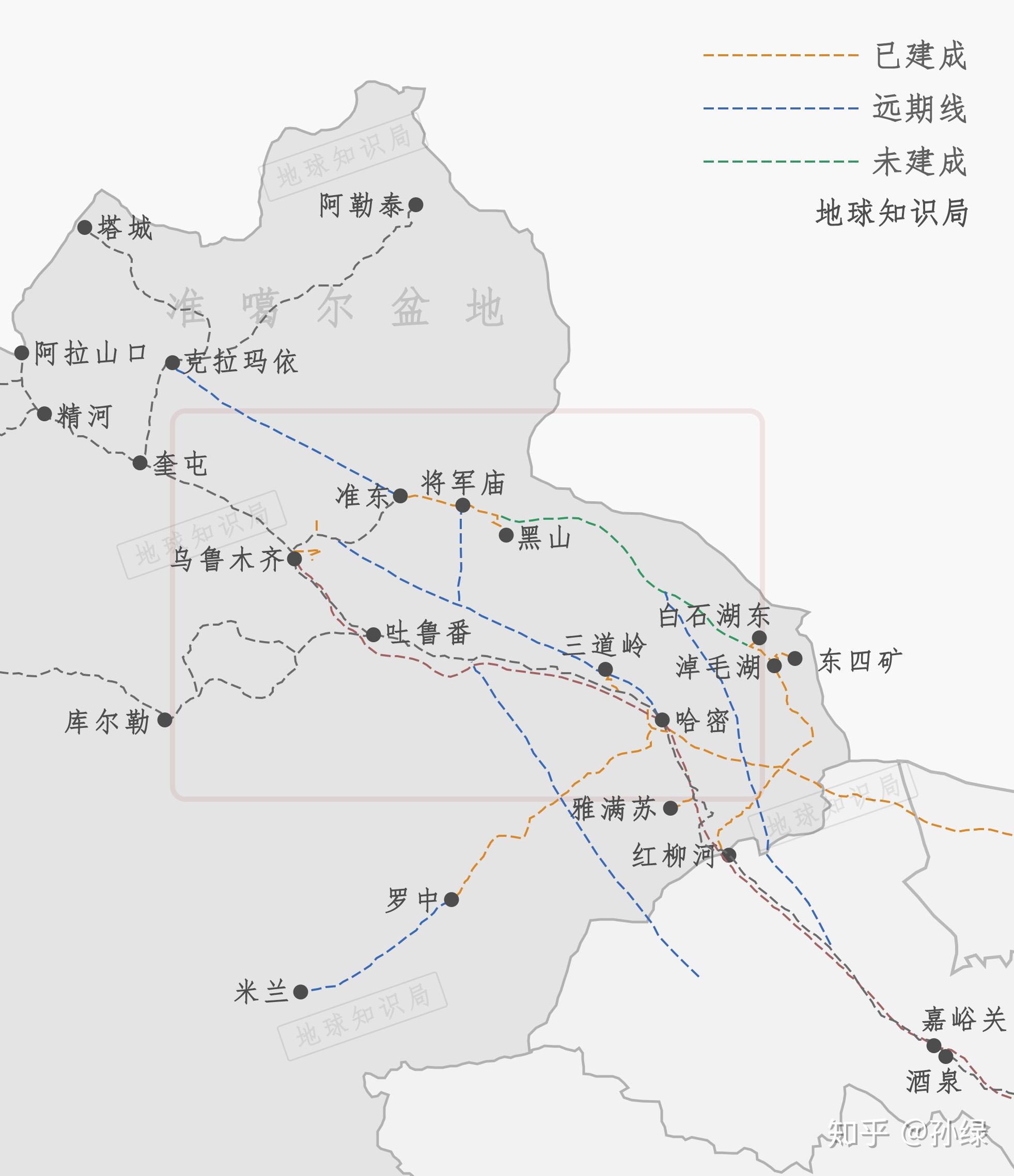 新疆为什么要造更多更多更多的铁路地球知识局