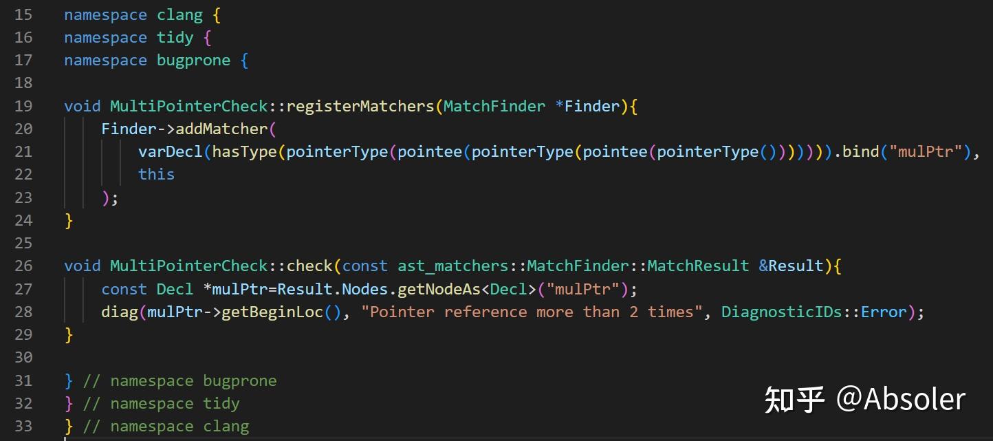 clang tidy check clang tidy check