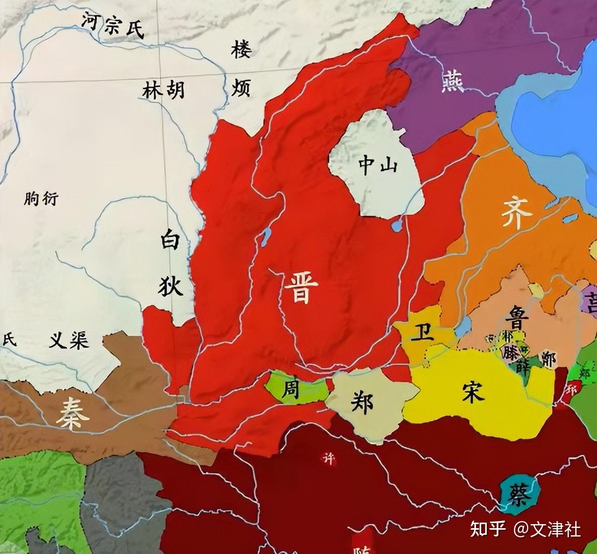 而就在秦晋断交的当年(周简王八年,公元前579年)夏季五月,晋厉公会和