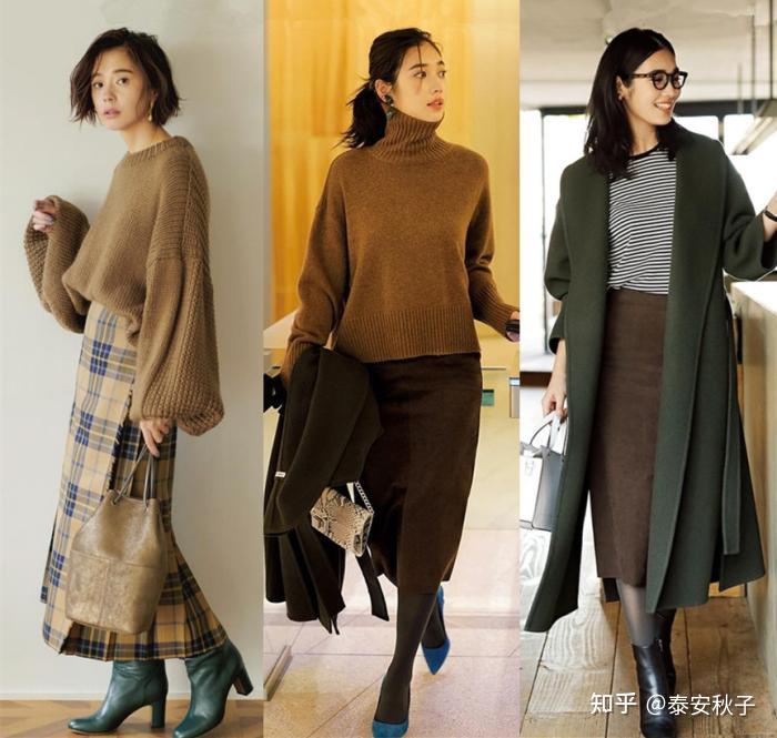 简单也可以很雅致!今冬最火“日系风”穿搭示范:很美很有女人味 - 知乎