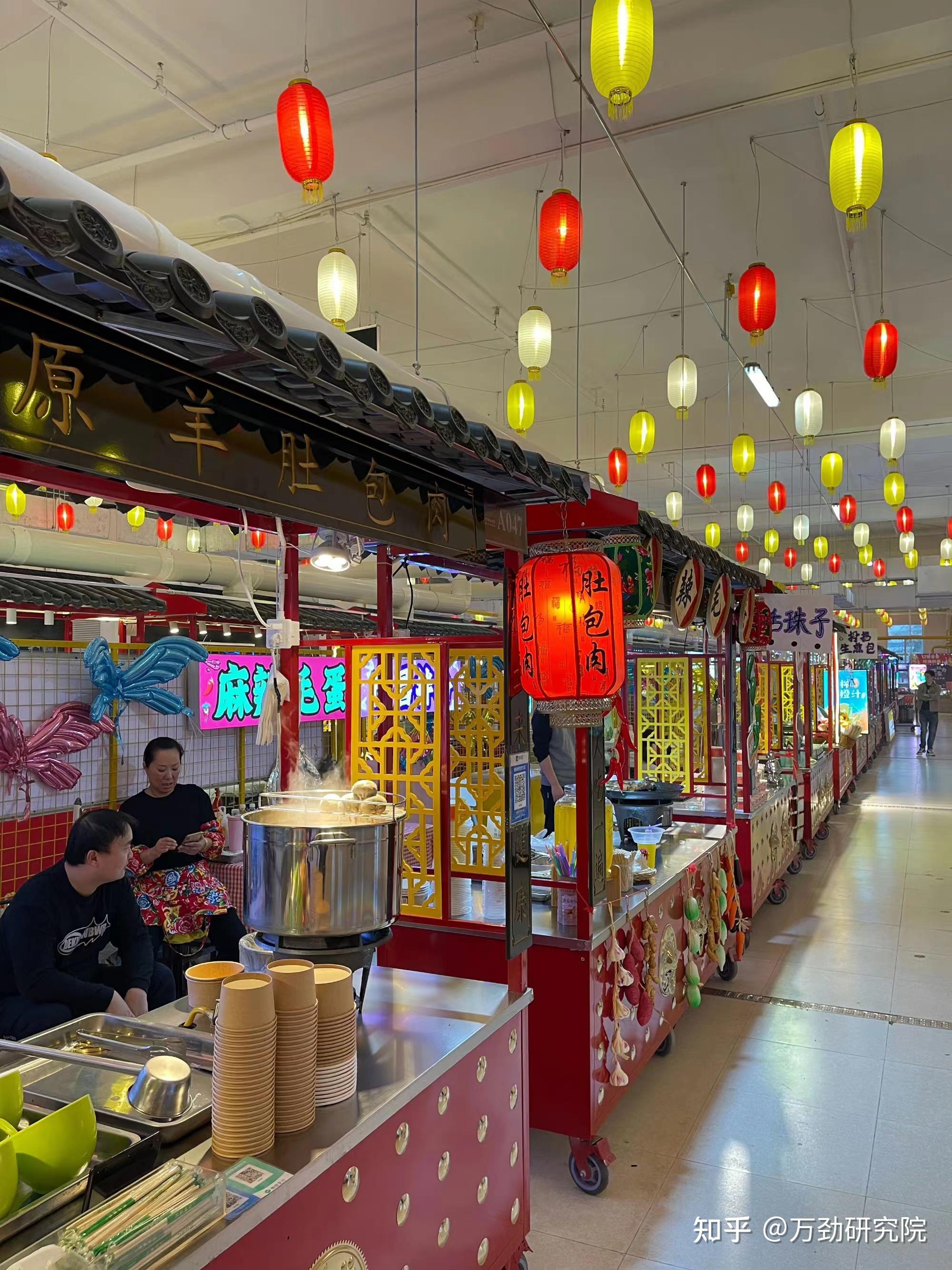 北京蒲黄榆夜市图片