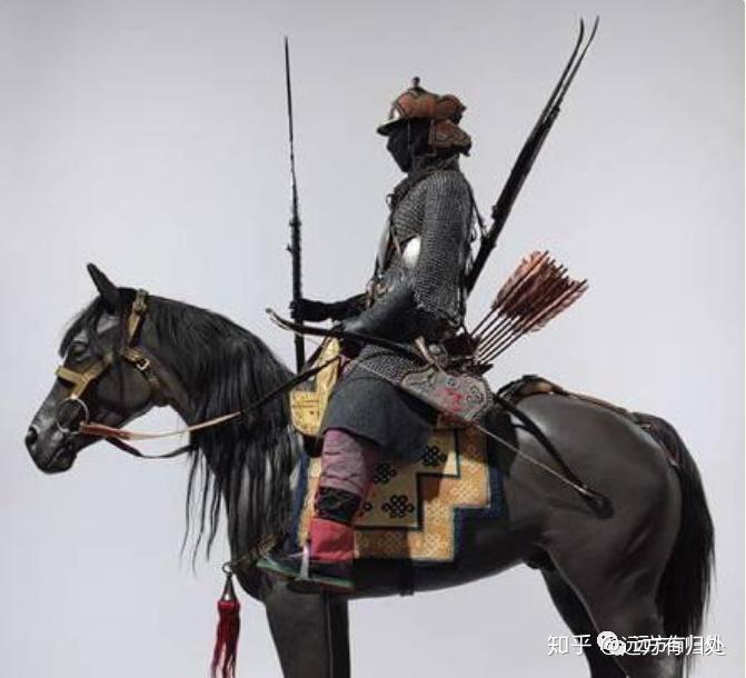 吐蕃骑兵的装备就是下面这个造型:而且此时的吐蕃也发明了自己的军事